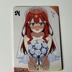 Itsuki Nakano N-70 GP2 Genki Parade 2 Goddess Story Anime Waifu Card - Image 1