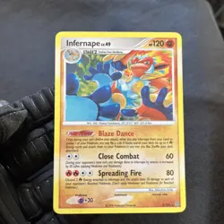 Pokemon Card - Infernape Stormfront 3/100 Reverse Holo - Image 4