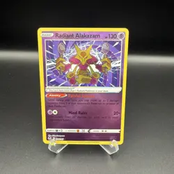 Radiant Alakazam 059/195 Silver Tempest Pokemon Card - Image 1