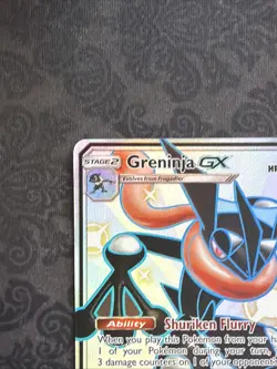 Greninja GX - SV56/SV94 - Pokemon Hidden Fates Sun & Moon Shiny Rare Card - Image 4