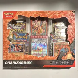Pokemon TCG Charizard ex Premium Collection Box - 3 Promo Cards - Image 1