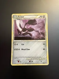 Pokemon Scizor TCG 7/90 Undaunted Holo Card - Image 1