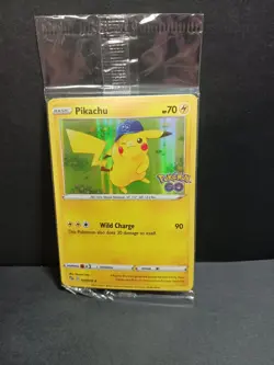 Pikachu 028/078 Holo Pokemon Go Card Sealed - Image 1