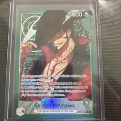 Dracule Mihawk - OP14-020 (Alternate Art) OP14-020 The Azure Sea's Seven Foil - Image 1