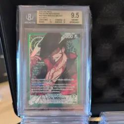 Dracule Mihawk - OP14-020 (Alternate Art) OP14-020 The Azure Sea's Seven Foil - Image 1