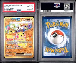 Pokemon - Pikachu EX 247/191 - Surging Sparks Hyper Rare 247 - PSA 10 - Gem Mint - Image 1