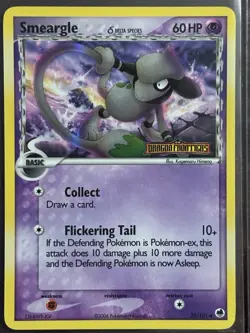 Pokemon TCG Smeargle Dragon Frontiers Reverse Holo Stamped Card 39/101 - Image 1