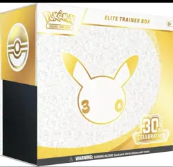 Pokemon 30th Anniversary Celebrations ETB PRESALE! SEALED - Image 1