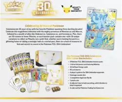 Pokemon 30th Anniversary Celebrations ETB PRESALE! SEALED - Image 2