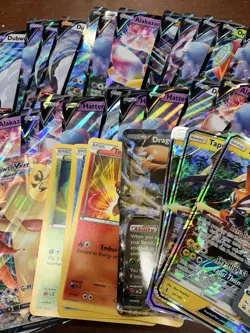 Pokemon Jumbo Card Lot 53 Count Oversized Ultra Rare Promo Bundle EX VMAX V NM - Image 3