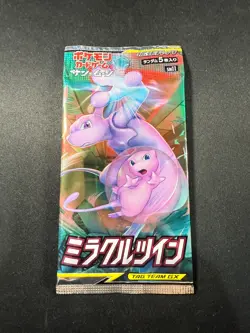 Sealed Miracle Twins SM11 Booster Pack Japanese Pokemon - Image 1