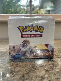 Pokemon TCG Scarlet & Violet Paldea Evolved Booster Box SEALED - Image 1