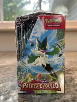 Pokemon TCG Scarlet & Violet Paldea Evolved Booster Box SEALED - Image 2
