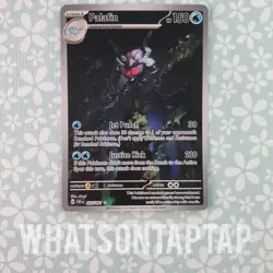 Pokemon Card Palafin 225/091 Secret Rare Scarlet Violet Paldean Fates Singles LP - Image 1