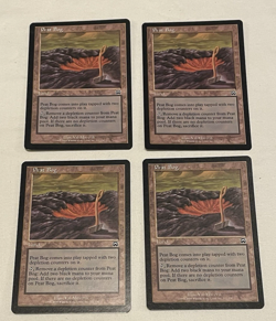 4x Peat Bog - Mercadian Masques - MTG - Magic the Gathering - LP/NM - Image 1