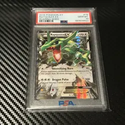 Rayquaza Ex 2015 Pokemon XY Roaring Skies #75/108 PSA 10 Gem Mint - Image 1