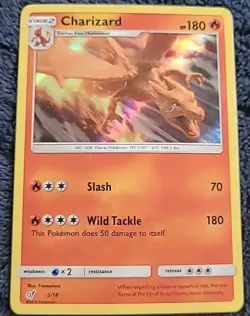 CHARIZARD 5/18 DETECTIVE PIKACHU (DEP) HOLO RARE 2019 POKEMON TCG - Image 1