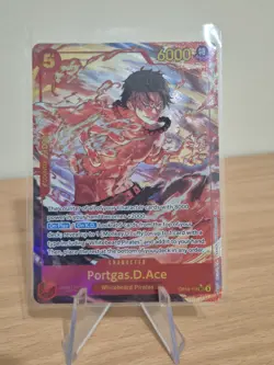 Portgas D Ace OP16-118 Alt Art SEC NM Fresh Pull One Piece TCG - Image 3