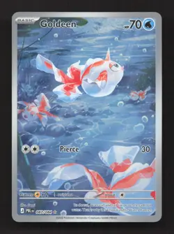 Goldeen 087/084 Illustration Rare Pitch Black Pokemon Holo Near Mint - Image 1