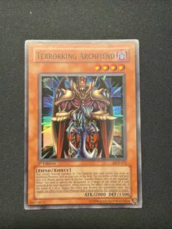 YU-GI-OH TERRORKING ARCHFIEND 1ST ED DCR LP - Image 1