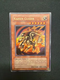 Kaiser Glider DCR-051 Dark Crisis 1st Edition Ultra Rare YU-GI-OH LP - Image 1