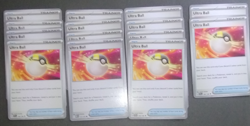 pokemon lot of 3 playsets of ultra ball plus 2 extra NM 14 total - Image 3