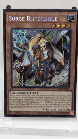 Surge Blitzclique CORI-EN011 (Secret Rare) Chaos Origins 1st Edition - Image 2