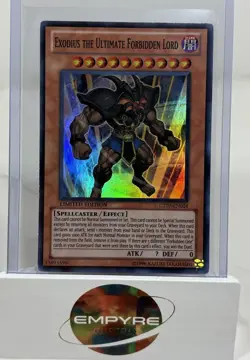 Exodius the Ultimate Forbidden Lord CT07-EN024 Super Rare Limited Edition NM - Image 1