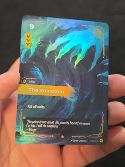 Riftbound Unleashed The Ruination 180/219 Epic Holo Foil NM - Image 2