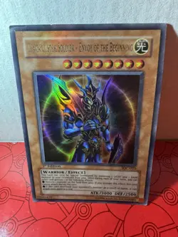 Black Luster Soldier Envoy of Beginning IOC-025 1st Edition Ultra Rare Damaged - Image 3