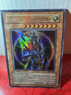 Black Luster Soldier Envoy of Beginning IOC-025 1st Edition Ultra Rare Damaged - Image 4