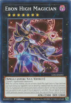 Ebon High Magician - LDS3-EN092 - Common - 1st Edition - Near Mint - Image 1