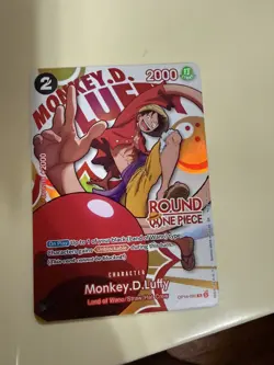 Monkey D. Luffy - One Piece x Round 1 Promo Card - OP16-095 - ENGLISH - NM/MT - Image 1