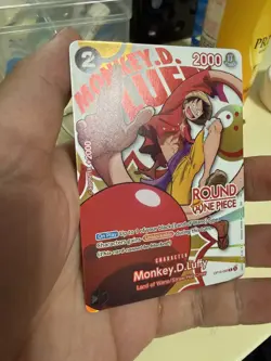Monkey D. Luffy - One Piece x Round 1 Promo Card - OP16-095 - ENGLISH - NM/MT - Image 2