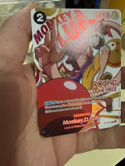 Monkey D. Luffy - One Piece x Round 1 Promo Card - OP16-095 - ENGLISH - NM/MT - Image 3