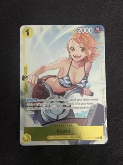 Nami Dash Pack Full Art Foil OP15-108 Adventure on Kami's Island One Piece Card - Image 1