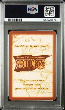 PSA10 S127 Straw Hat Crew Desert Pirates Holo Hyper Battle One Piece Carddass - Image 2
