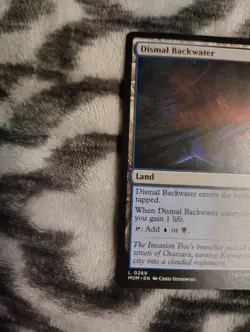 MTG Magic the Gathering Dismal Backwater (269/481) March of the Machine NM - Image 3