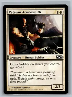 MTG Magic 2010 4x Veteran Armorsmith #38/249 TCG CCG M10 Playset - Image 1
