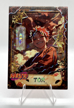 Gaara #TOR-001 Foil 3D Image /188; Naruto Phantom Cards Series 1 CCG - Image 1