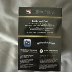 Pokemon Trading Card Game ME05: Pitch Black Build and Battle Box New & Sealed - Image 2