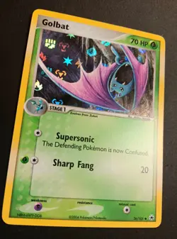 Pokemon Cards Zubat Reverse Holo Team Rocket Returns 82/109 + Golbat 36/101 Holo - Image 3