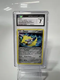 Jirachi XY67 XY Promos Black Star Promo Holo Pokemon Card NM CGC 7 - Image 1