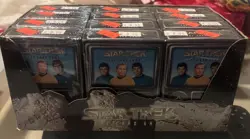 Fleer Star Trek The Card Game 1996 Box of 12 Starter Decks and Box - All Sealed! - Image 1