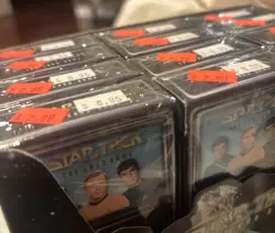 Fleer Star Trek The Card Game 1996 Box of 12 Starter Decks and Box - All Sealed! - Image 5