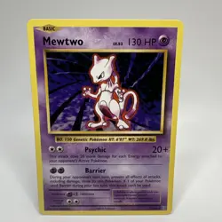 Pokemon Mewtwo 51/108 XY Evolutions Holo Rare 2016 TCG Card Raw - Image 1