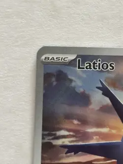 Latios 203/191 Illustration Rare Surging Sparks Pokemon Card NM Corner Pics - Image 4