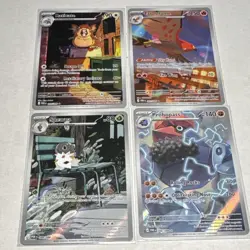 Pokemon TCG Perfect Order Illustration Rare Holo 4-Card Lot - Image 1