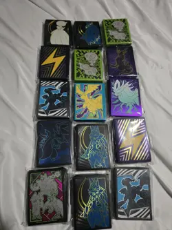 Pokemon TCG ETB Card Sleeves - Lot of 15 - Image 1