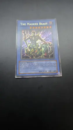The Masked Beast LON-001 Labyrinth of Nightmare Unlimited Yugioh Card - Ungraded - Image 3